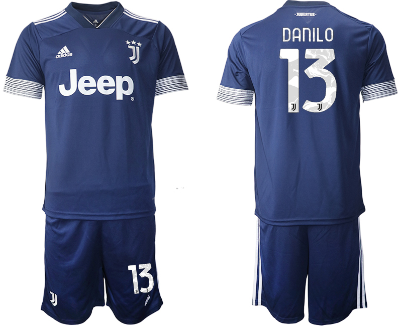 Men 2020-2021 club Juventus away #13 blue Soccer Jerseys->juventus jersey->Soccer Club Jersey